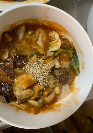 根菜茄子白菜レモン味噌デミ味温野菜サラダ-レシピのメイン写真