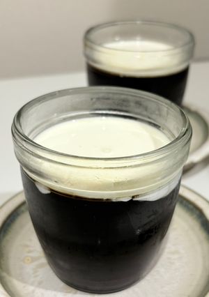 アガーで作る、甘さありのコーヒーゼリー-レシピのメイン写真