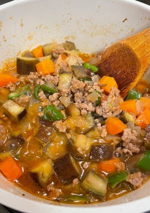 ナススパイスカレー-レシピのメイン写真