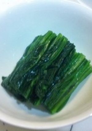 焼肉部流 ほうれん草の下処理-レシピのメイン写真