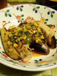 簡単&節約!ナスの豚肉巻き香味タレ-レシピのメイン写真