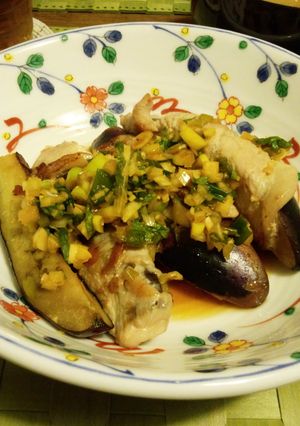 簡単＆節約！ナスの豚肉巻き香味タレ-レシピのメイン写真