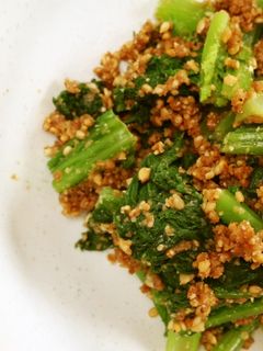 わさび菜のごま和え-レシピのメイン写真