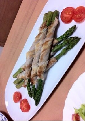 アスパラの肉巻き-レシピのメイン写真