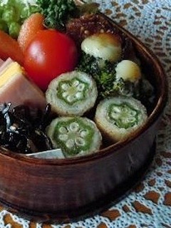 豚肉のオクラ巻-レシピのメイン写真