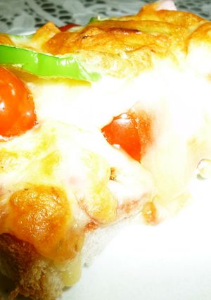 ピザトースト-レシピのメイン写真