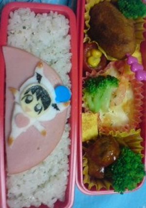 キャラ弁[ちび☆デビ！まおちゃん]-レシピのメイン写真