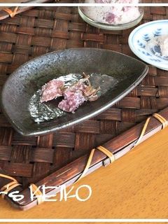 【農家のレシピ】八重桜の塩漬けと桜塩-レシピのメイン写真