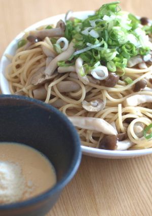 バターしょうゆ釜玉風スパ-レシピのメイン写真