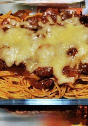 カレーアレンジ★焼きカレーパスタ-レシピのメイン写真