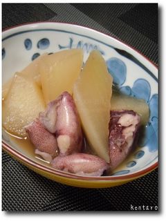 大根とヒイカの煮物-レシピのメイン写真
