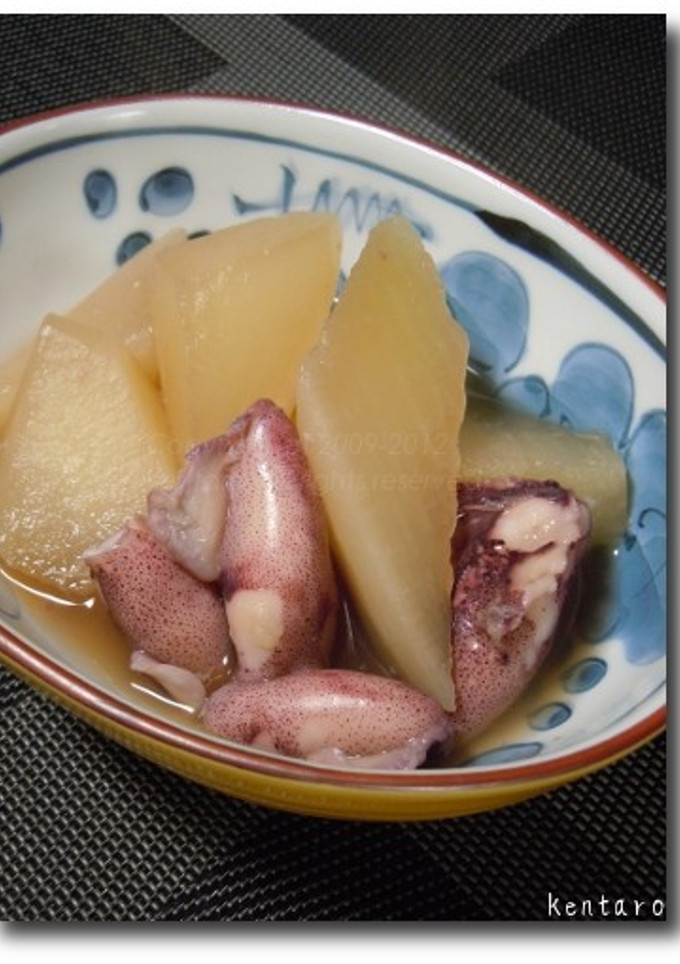 大根とヒイカの煮物-レシピのメイン写真