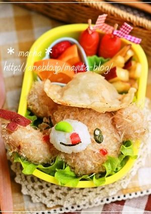 *キャラ弁*荒野のガンマン…なクマちゃん-レシピのメイン写真