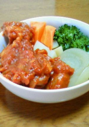 豚バラ肉のトマト煮-レシピのメイン写真