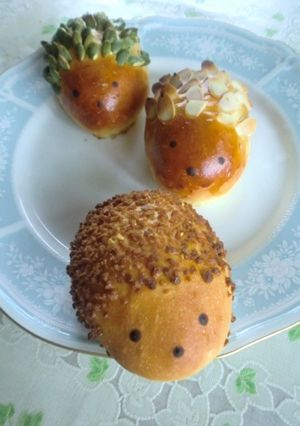 はりねずみパン　-レシピのメイン写真