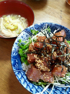 まぐろのごまごま鉄火丼-レシピのメイン写真