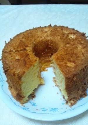 ふんわり美味しいシフォンケーキ-レシピのメイン写真
