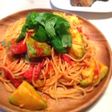20分! 簡単トマトとアボカドのパスタ