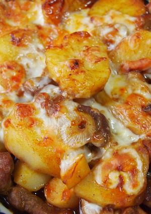 レトルトバーグソースで、ポークポテト焼き-レシピのメイン写真