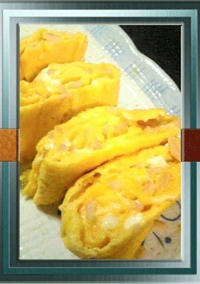 紅しょうがの卵焼き-レシピのメイン写真