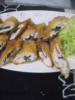 鶏ささみの梅肉しそフライ-レシピのメイン写真