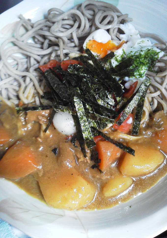 リメイク☆和風カレー蕎麦-レシピのメイン写真