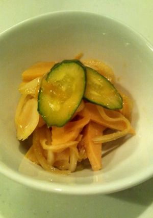 たけのことキュウリのマリネ-レシピのメイン写真