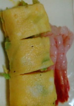 ネギ入り卵焼き-レシピのメイン写真