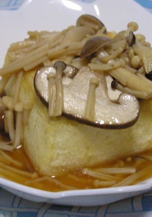豆腐ステーキ☆きのこソース-レシピのメイン写真