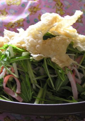 水菜のサラダ-レシピのメイン写真