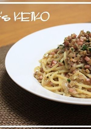 まいたけとベーコンのスパゲティ-レシピのメイン写真