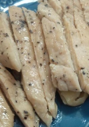 ヘルシー鶏胸肉の塩酒蒸し-レシピのメイン写真