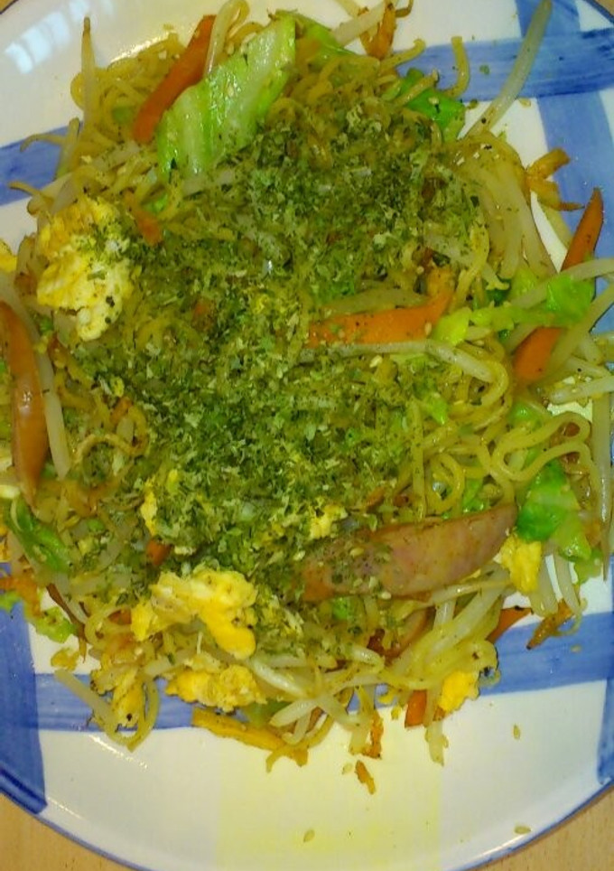 わが家の定番『カレー塩焼そば』-レシピのメイン写真