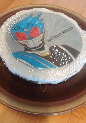 キャラチョコ・ケーキ　メテオ-レシピのメイン写真