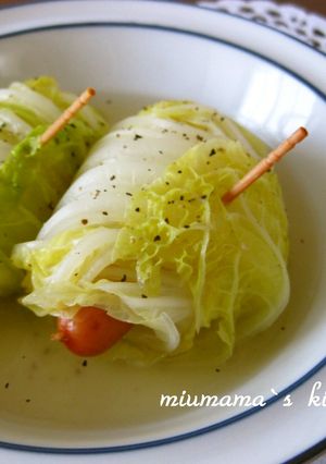 ＊白菜のウィンナーロール煮＊-レシピのメイン写真