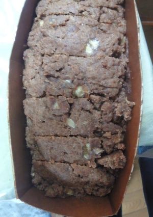 動物性なし。チョコバナナクッキーパウンド-レシピのメイン写真