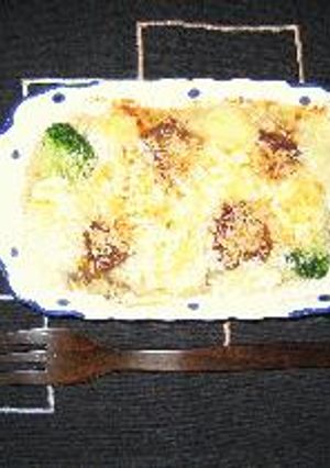 豆腐で作ったホワイトソースのドリア-レシピのメイン写真