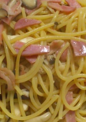 キノコとベーコンの和風パスタ-レシピのメイン写真