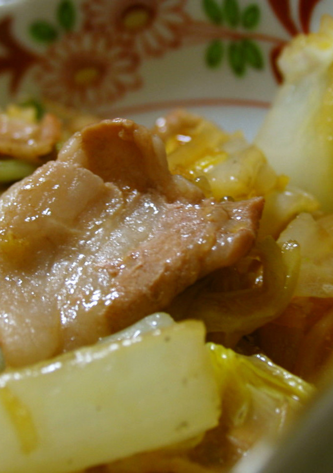 豚肉と白菜の中華風炒め煮-レシピのメイン写真