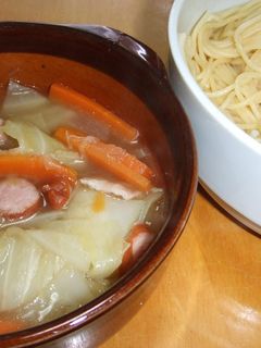 野菜たっぷりコンソメdeつけスパ!-レシピのメイン写真