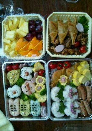 ☆こどもの日お花見弁当【2012年】☆-レシピのメイン写真