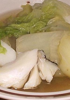 白菜とたらの煮物-レシピのメイン写真