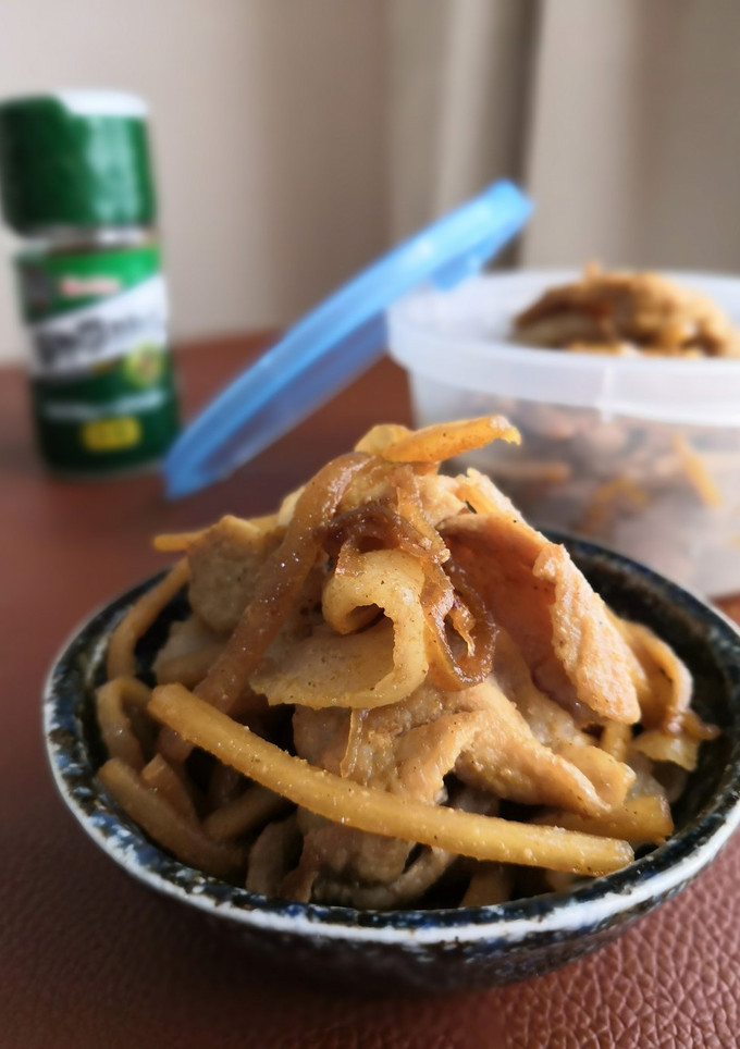 ごぼうと豚肉のカレー煮-レシピのメイン写真