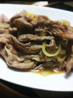 男の簡単料理!『豚のしょうが焼き』-レシピのメイン写真