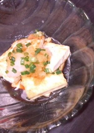 おろしポン酢焼き豆腐-レシピのメイン写真