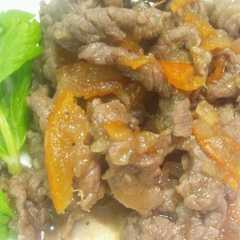 รูปของ 簡単 牛肉のオレンジ煮