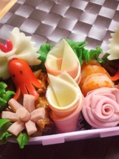 お弁当の隙間おかずに!!ハムチーズ♪-レシピのメイン写真