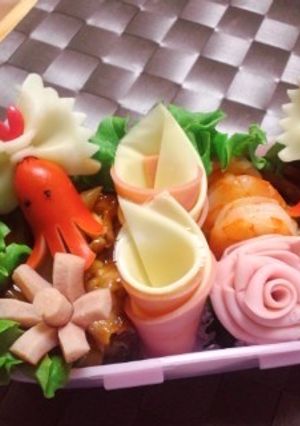 お弁当の隙間おかずに！！ハムチーズ♪-レシピのメイン写真