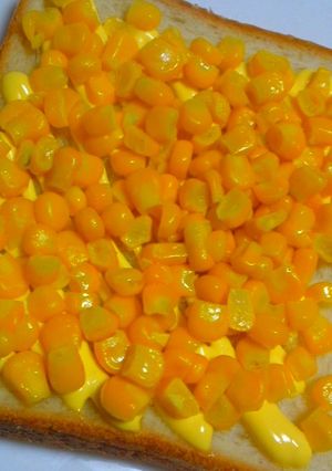 マヨコーントースト♪-レシピのメイン写真