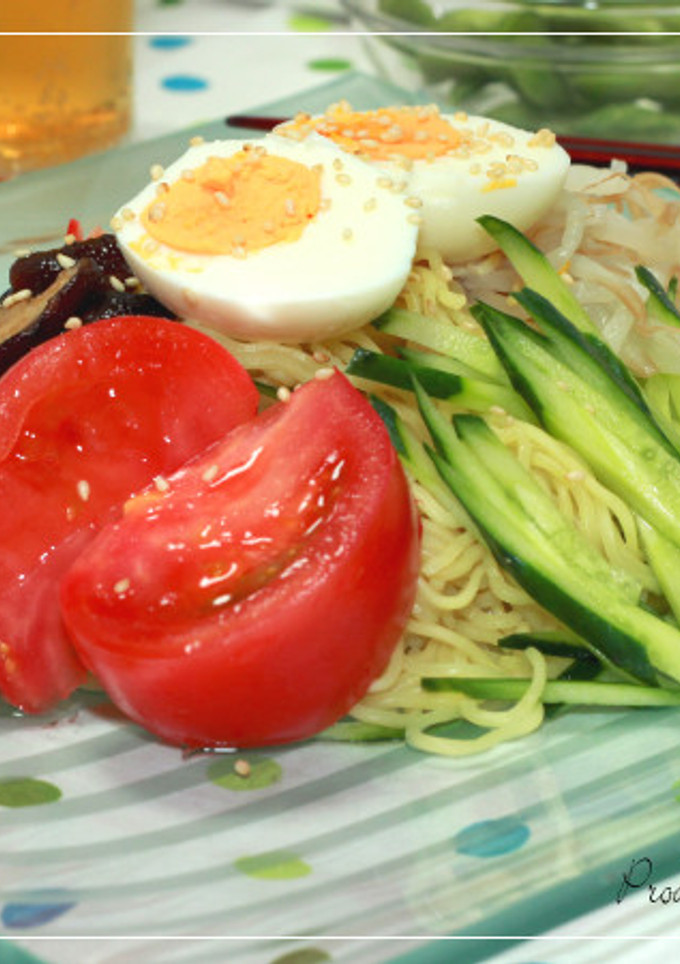 甘めのタレは手作り旨い冷やし中華♪-レシピのメイン写真